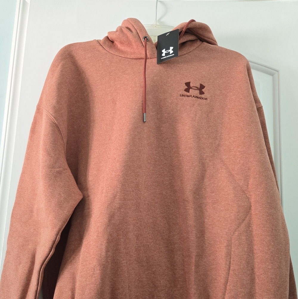 NWT Under Armour Burnt Orange Hoodie
